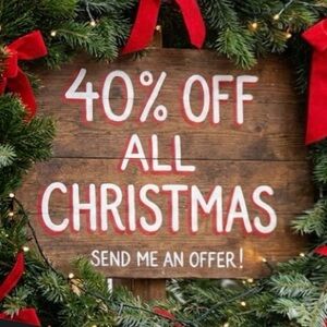 Benefits BrigidsPath.org. 40% off Christmas item or bundle.